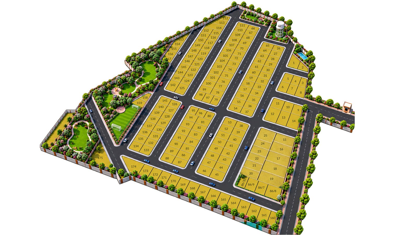 Nischitha Hillora Manor Master Plan